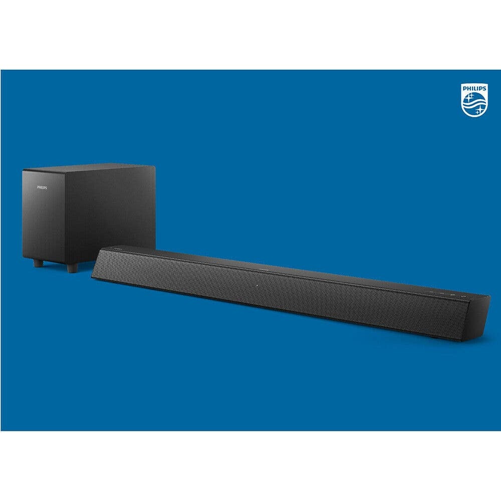 Philips B5305 2.1 Channel Soundbar Speaker with Wireless Subwoofer and HDMI ARC